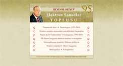 Desktop Screenshot of heydaraliyev.preslib.az