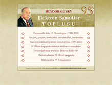 Tablet Screenshot of heydaraliyev.preslib.az